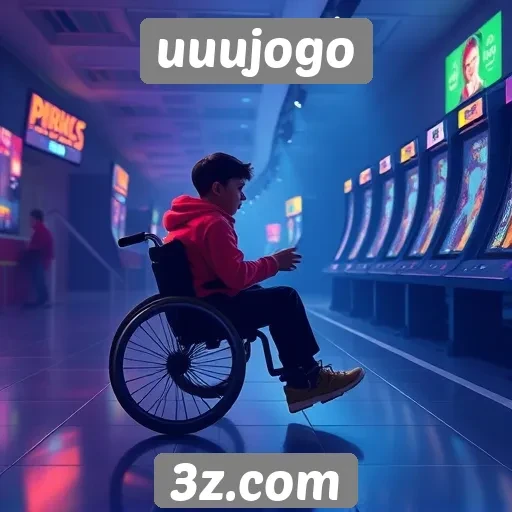 foco em acessibilidade no site de jogos uuujogo